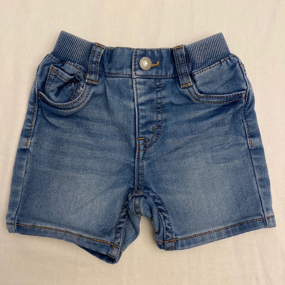 Boys 18m Levi Knit Jean Shorts